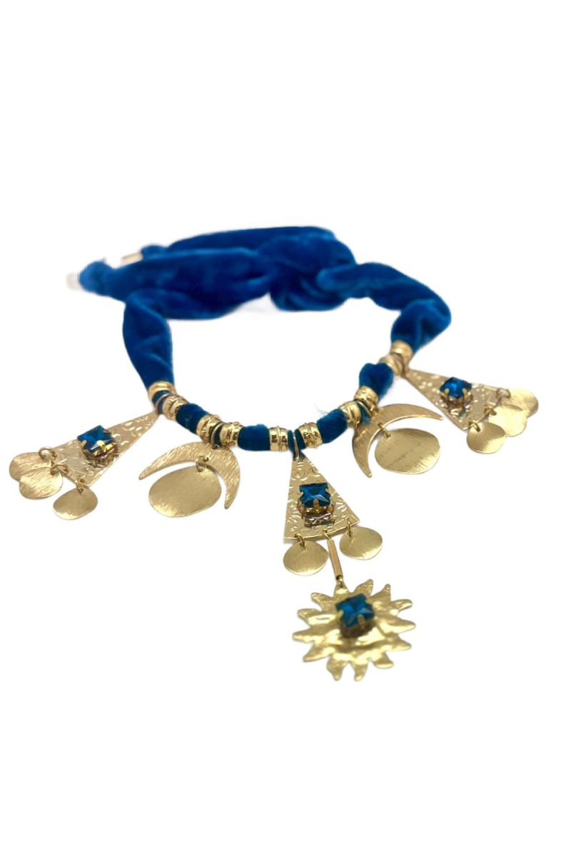 Collar Luz Azul